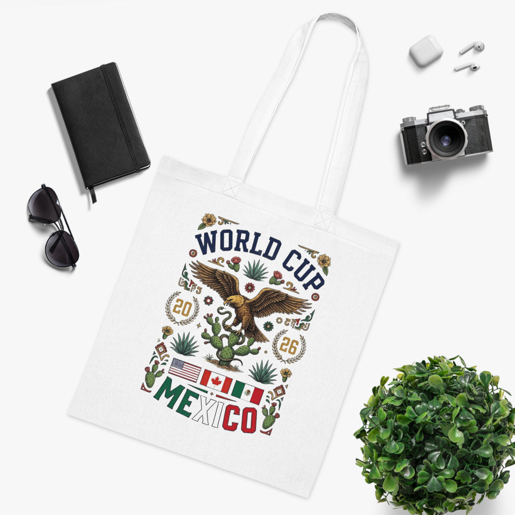 Mexico Cotton Tote Bag — 2026 World Cup